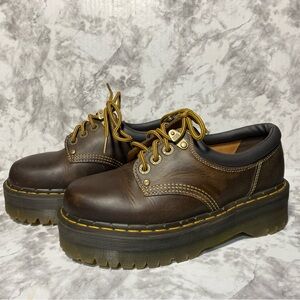 Dr Martens 8053 platform Arc quad crazy horse size 8